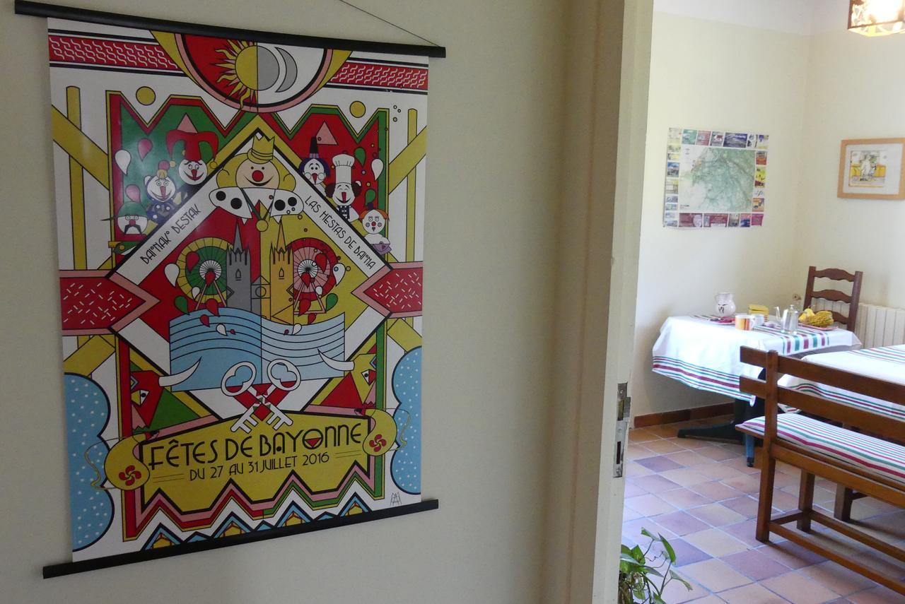 Chambres D'Hotes Haitz Ondo Hasparren Zewnętrze zdjęcie
